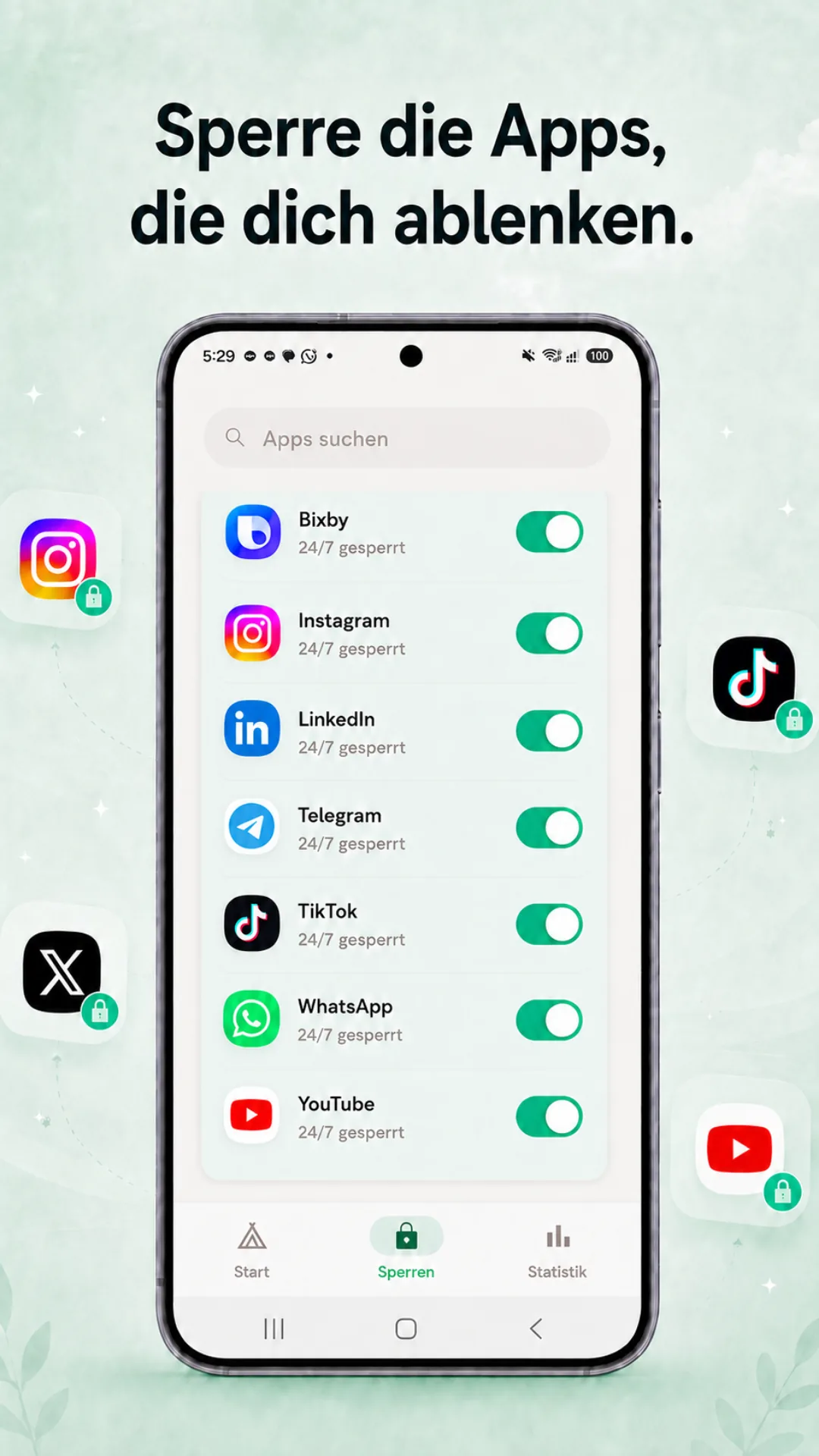 Odak Android — Screenshot 6 / 8 — Deutsch