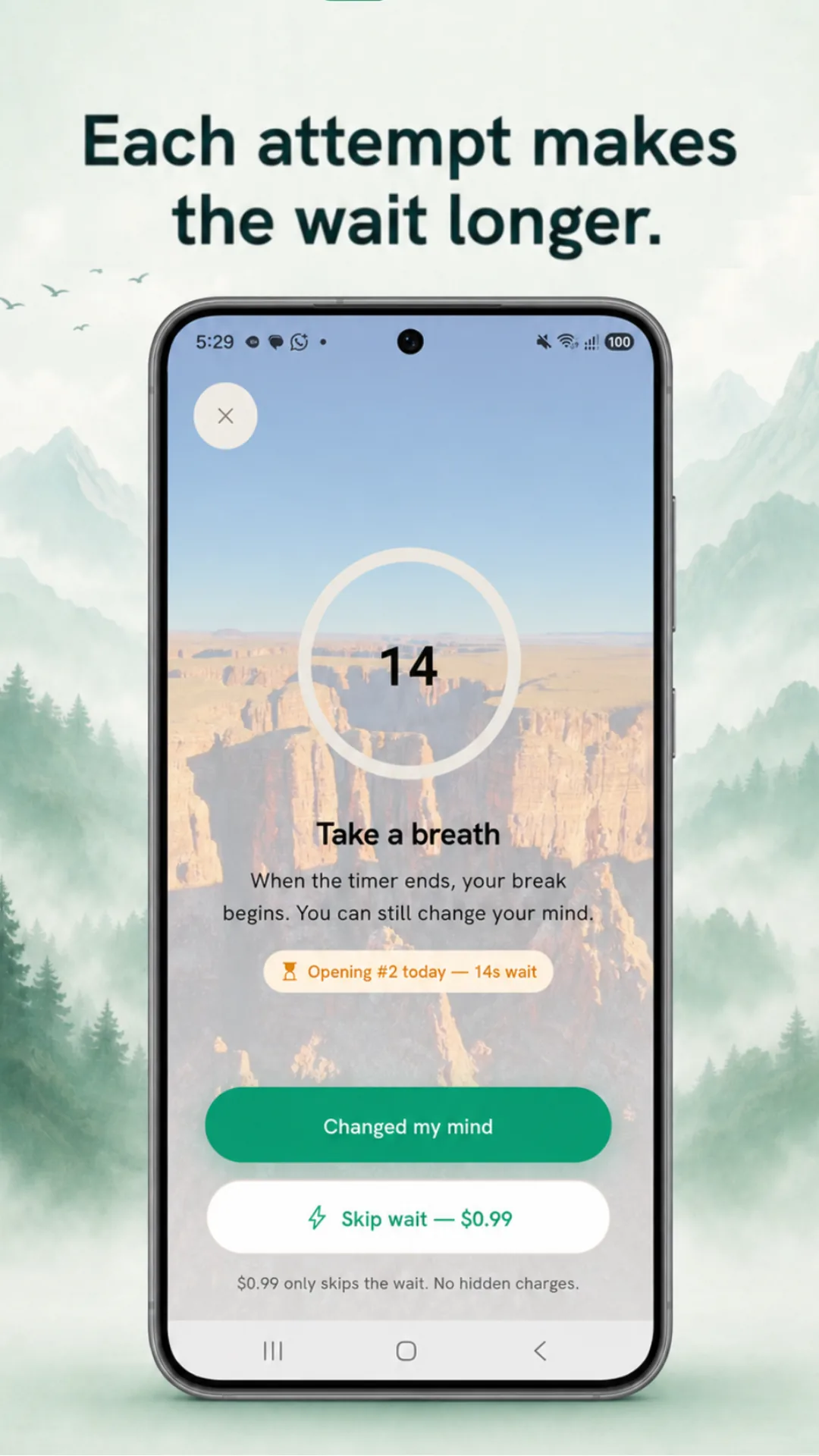 Odak Android — Screenshot 3 / 8 — English