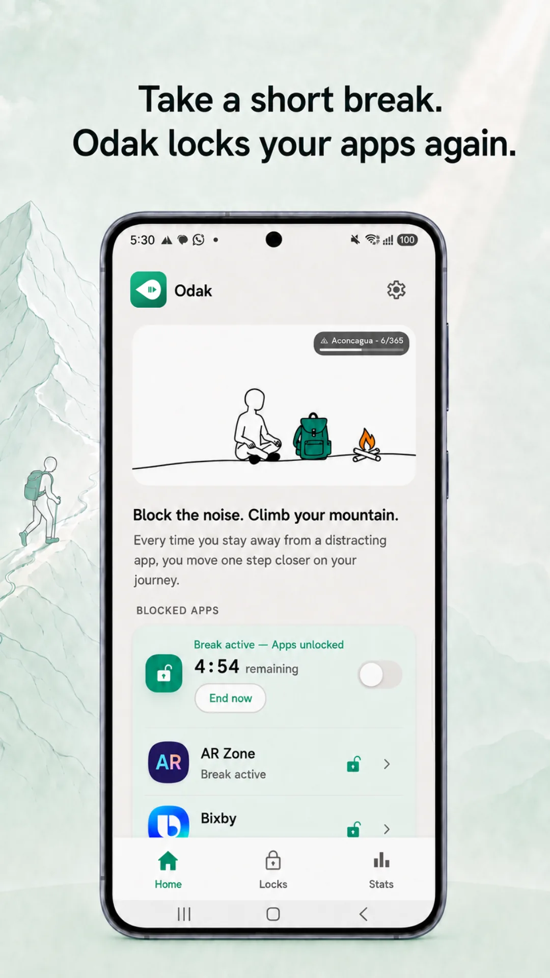 Odak Android — Screenshot 4 / 8 — English
