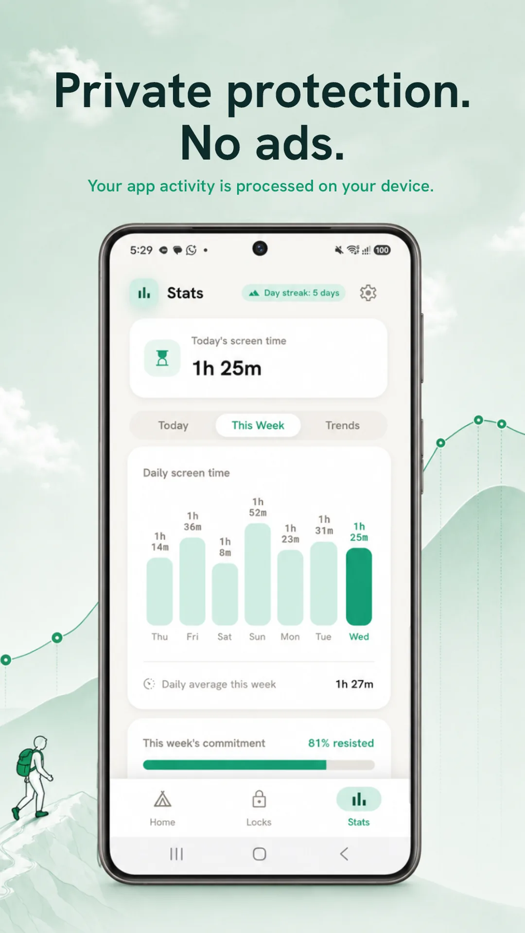 Odak Android — Screenshot 5 / 8 — English