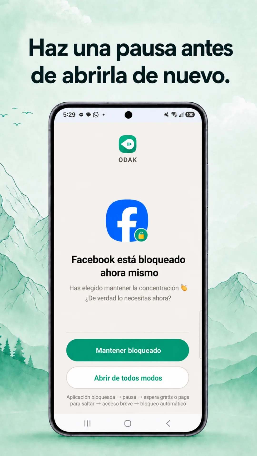 Odak Android — Español