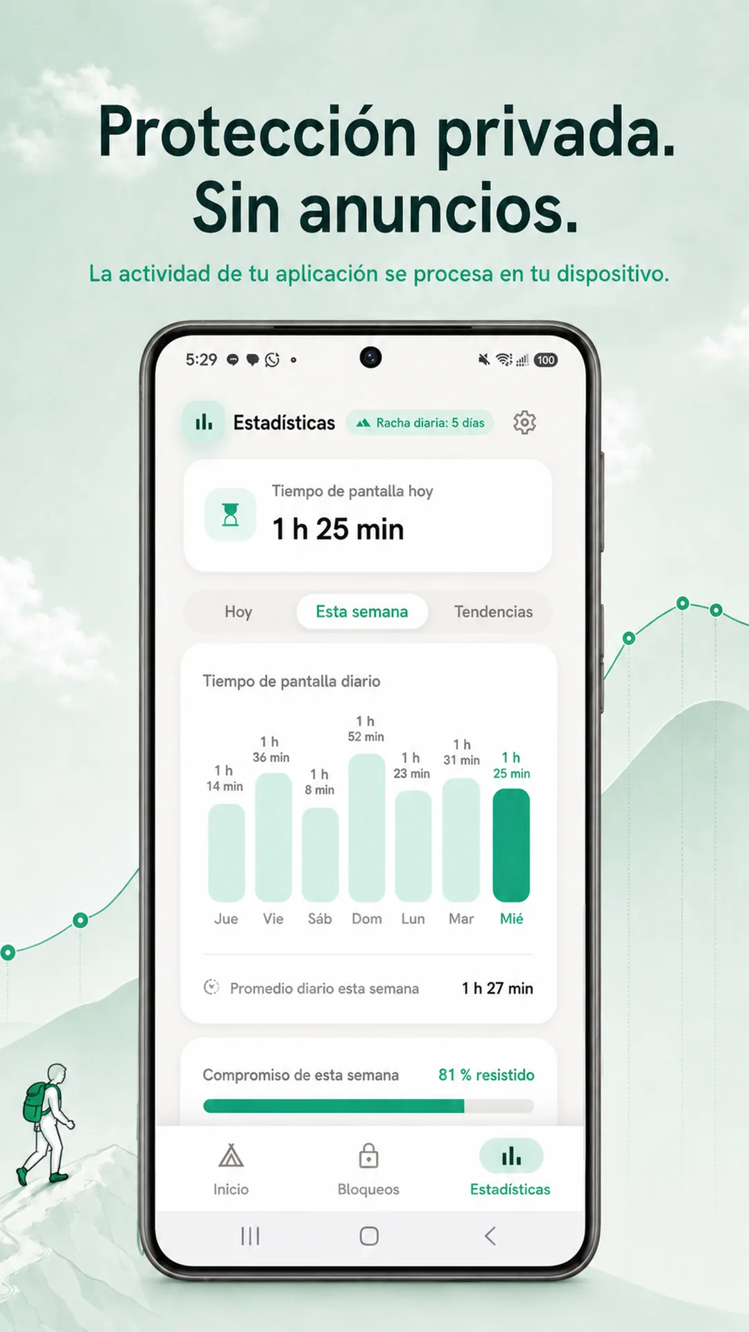 Odak Android — Captura de pantalla 5 / 8 — Español