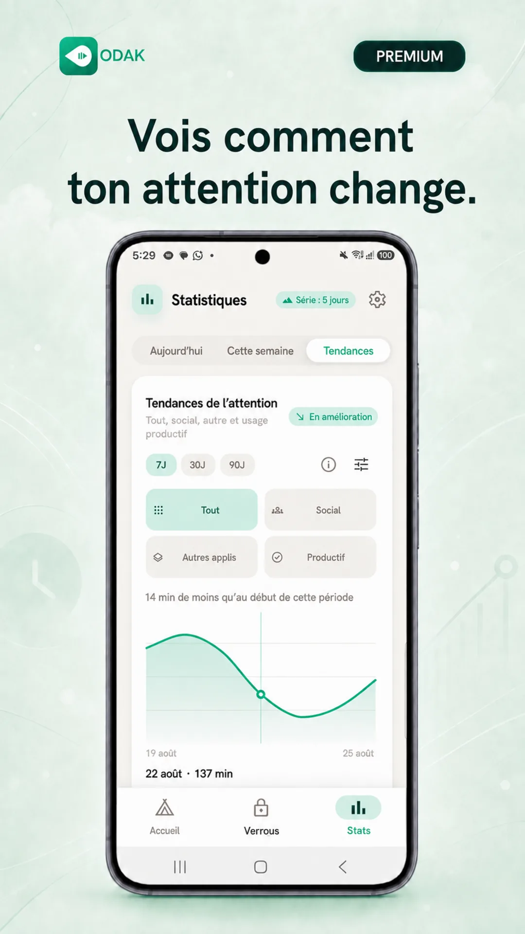 Odak Android — Capture d’écran 7 / 8 — Français