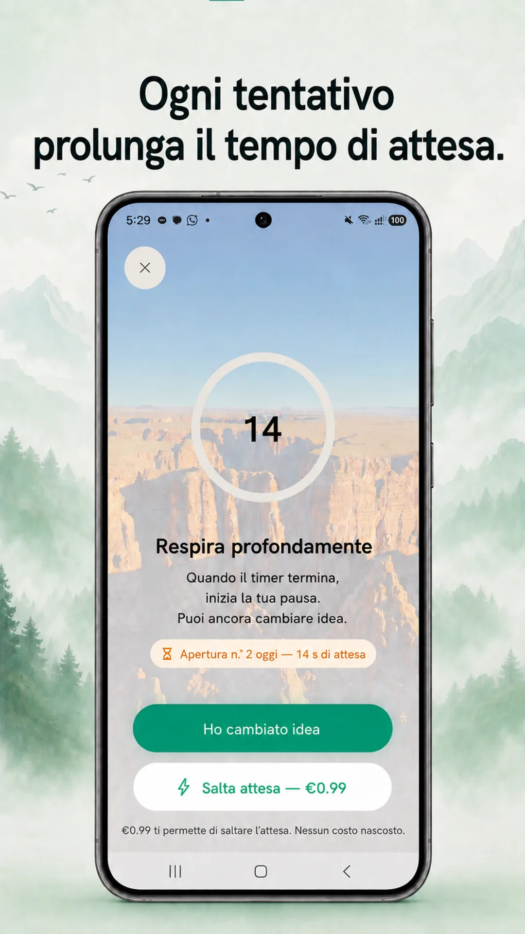 Odak Android — Schermata 3 / 8 — Italiano