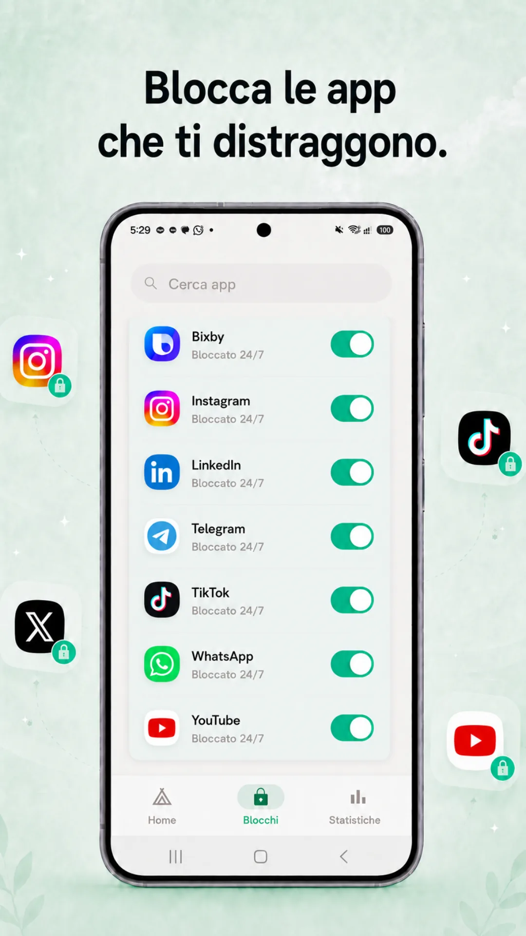 Odak Android — Schermata 6 / 8 — Italiano