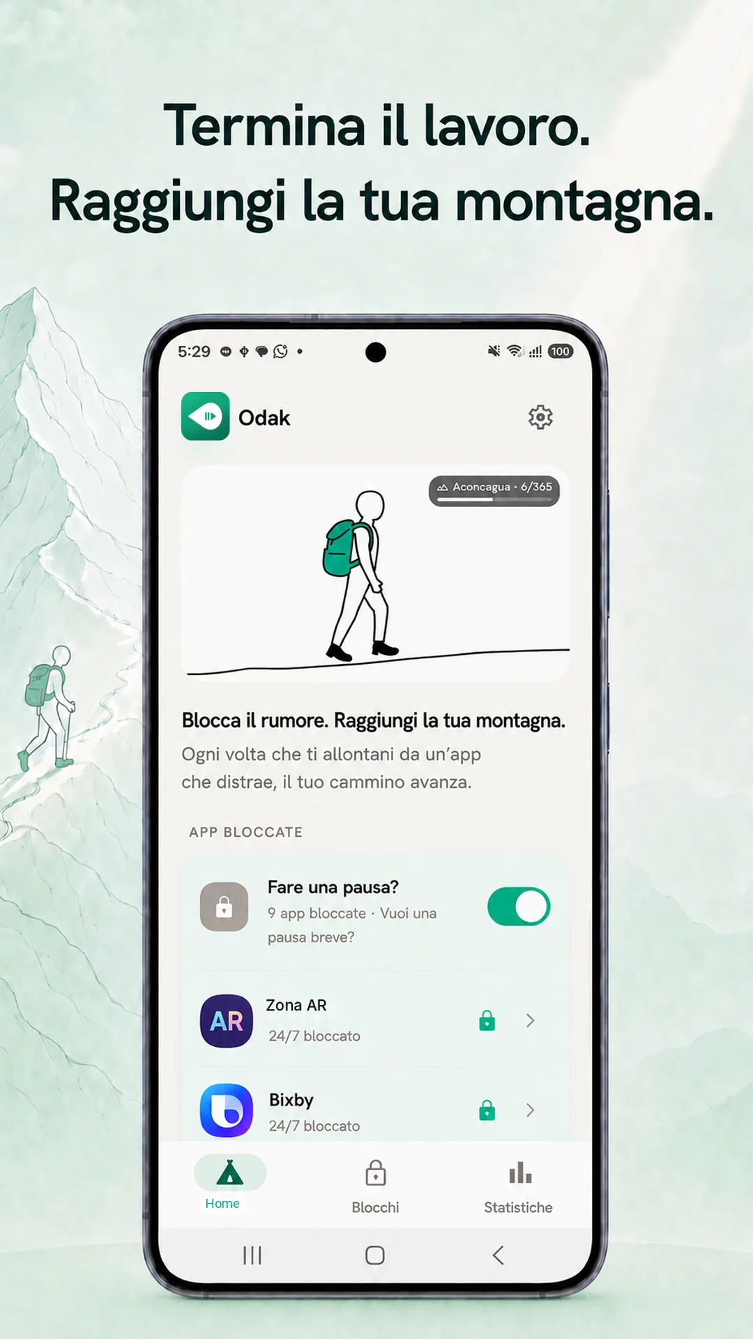 Odak Android — Schermata 8 / 8 — Italiano