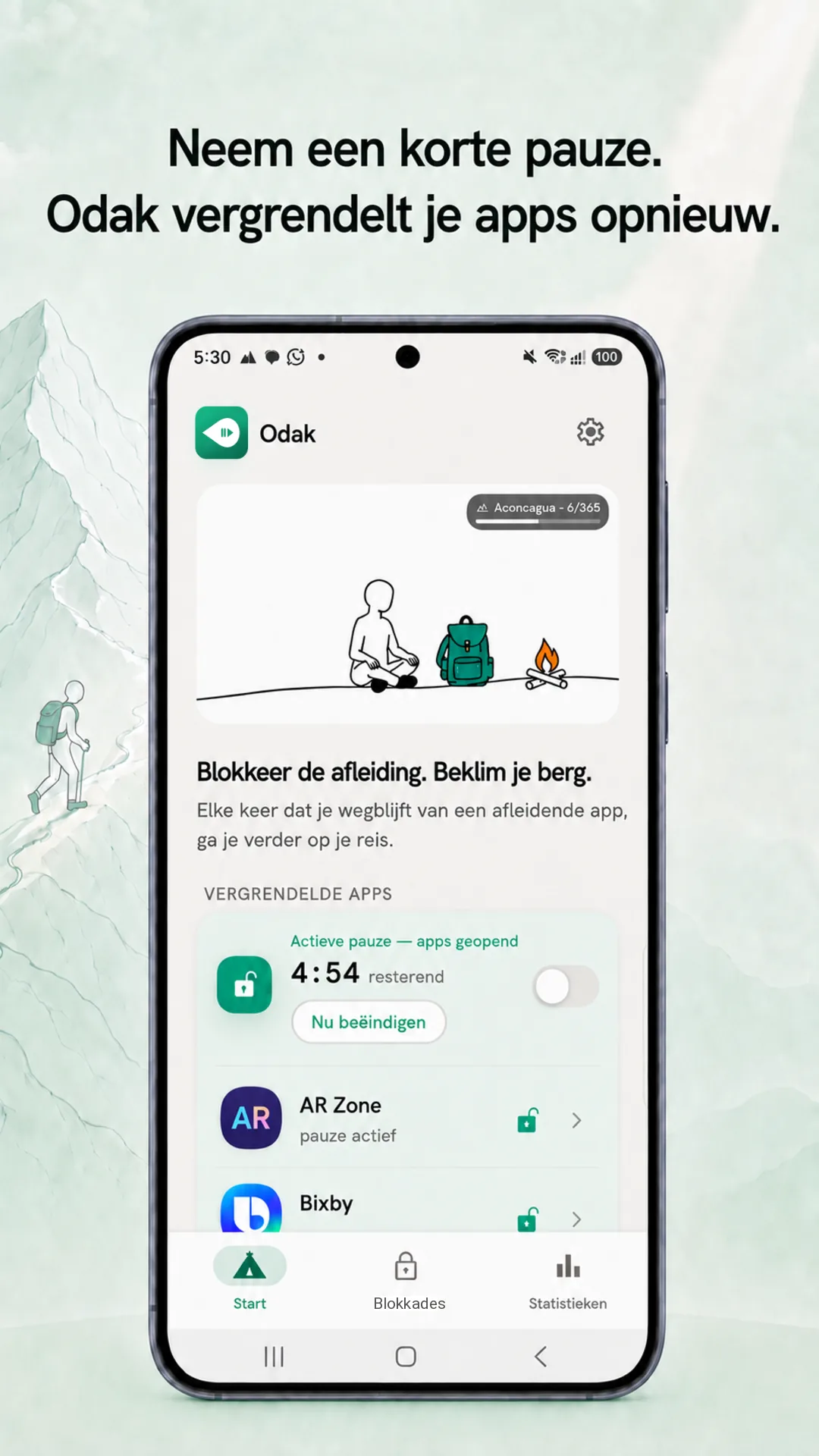 Odak Android — Screenshot 4 / 8 — Nederlands