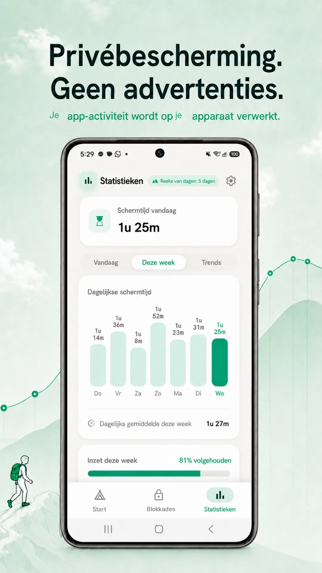 Odak Android — Screenshot 5 / 8 — Nederlands