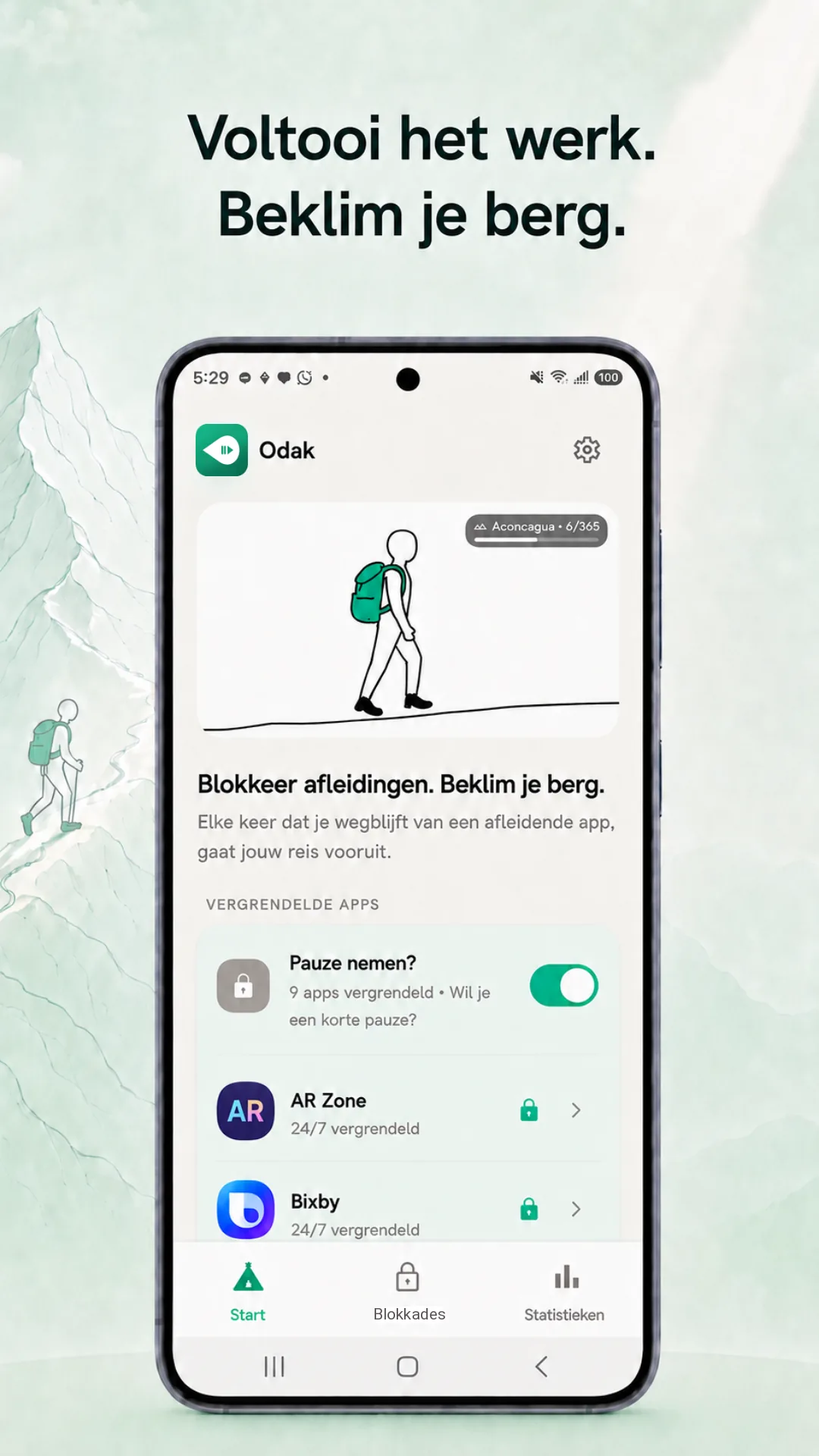 Odak Android — Screenshot 8 / 8 — Nederlands