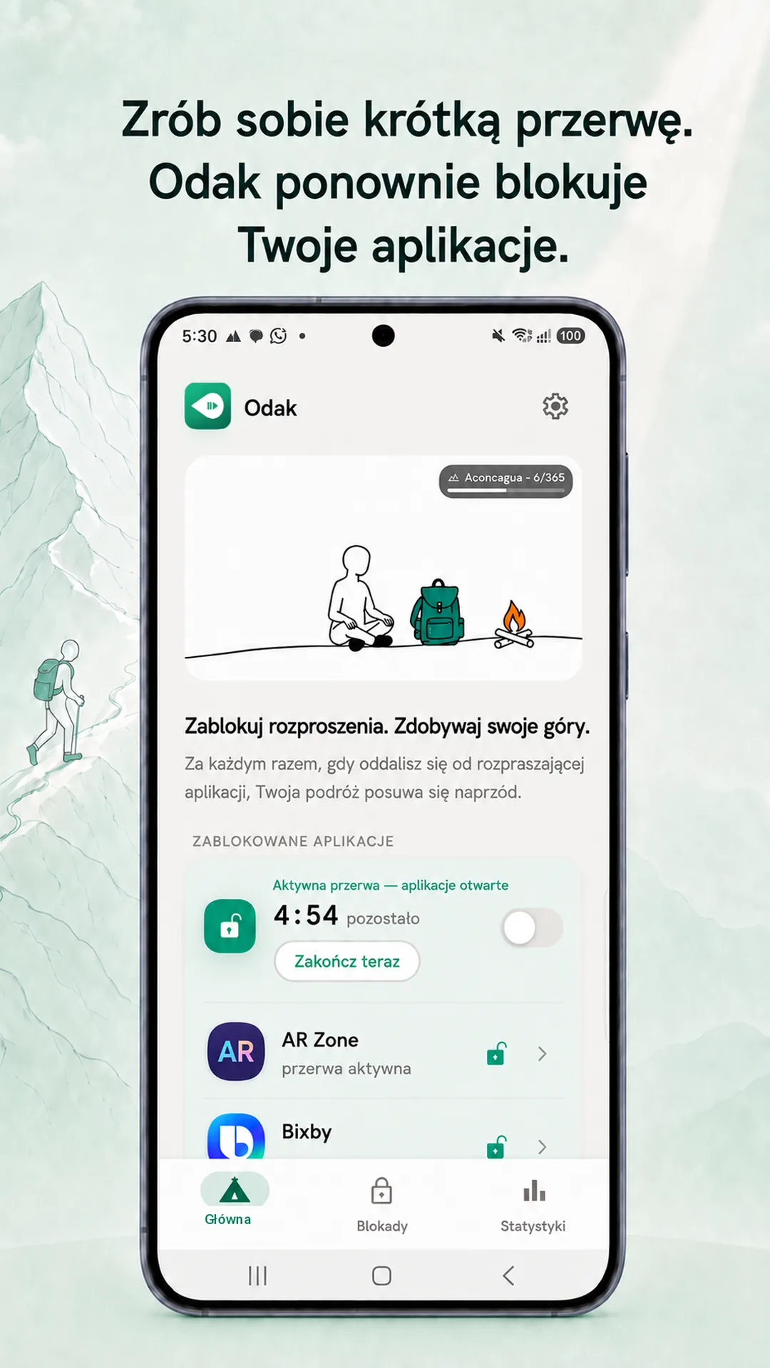 Odak Android — Zrzut ekranu 4 / 8 — Polski