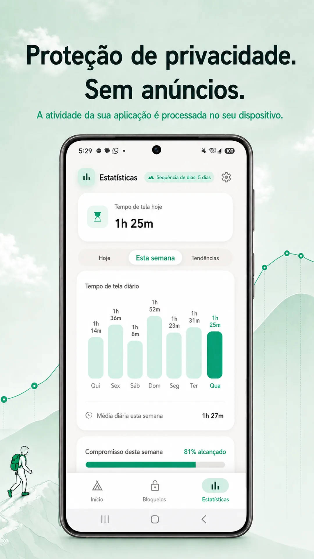 Odak Android — Captura de tela 5 / 8 — Português
