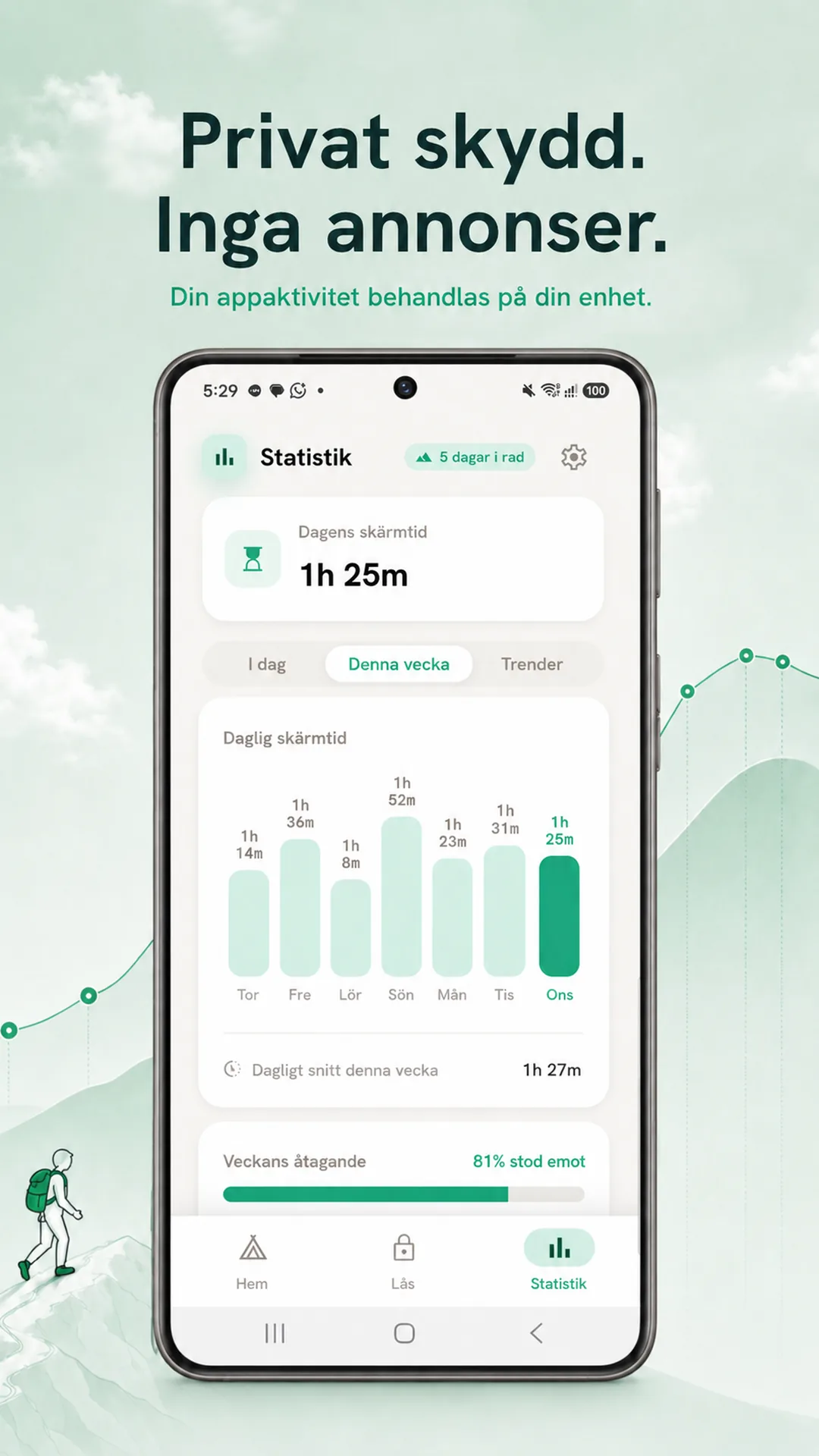 Odak Android — Skärmbild 5 / 8 — Svenska