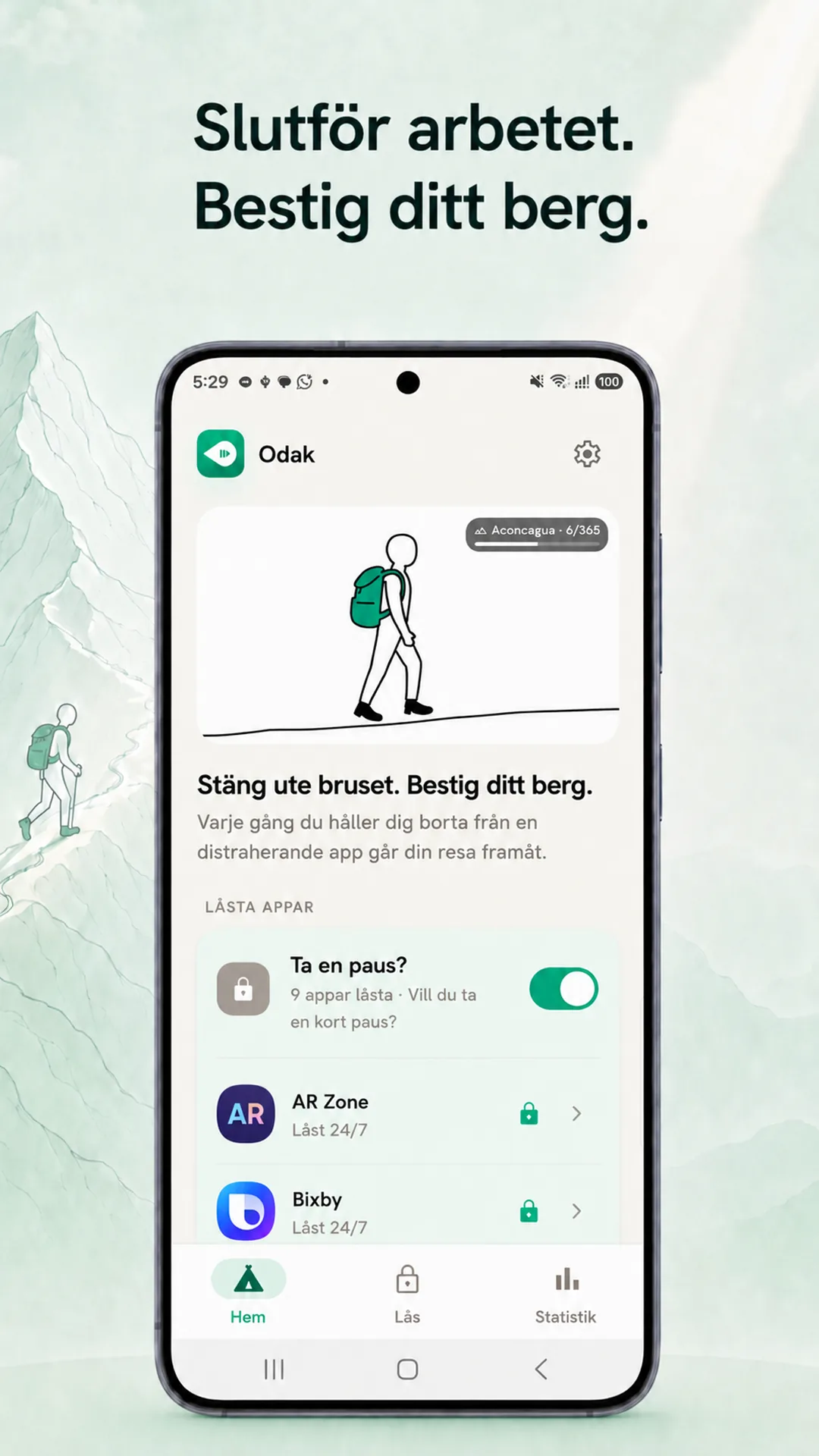 Odak Android — Skärmbild 8 / 8 — Svenska