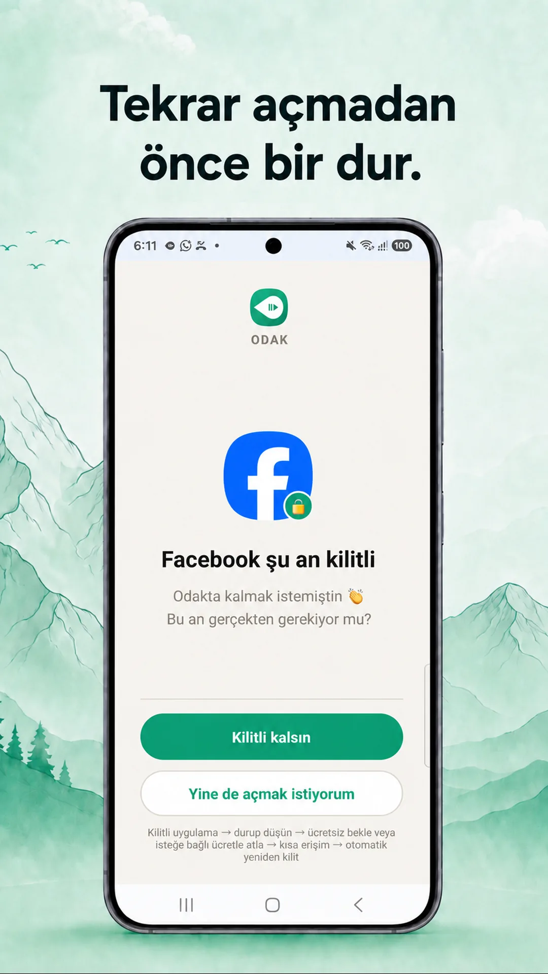 Odak Android — Türkçe