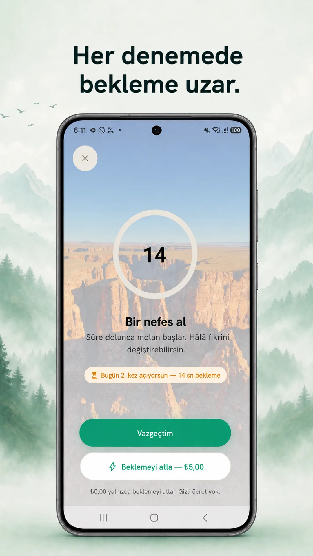 Odak Android — Ekran görüntüsü 3 / 8 — Türkçe