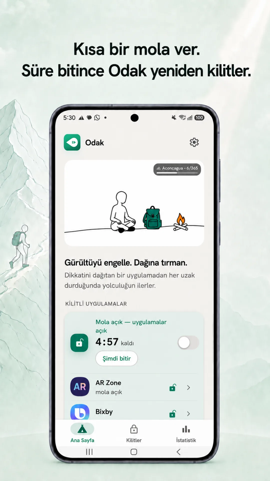 Odak Android — Ekran görüntüsü 4 / 8 — Türkçe
