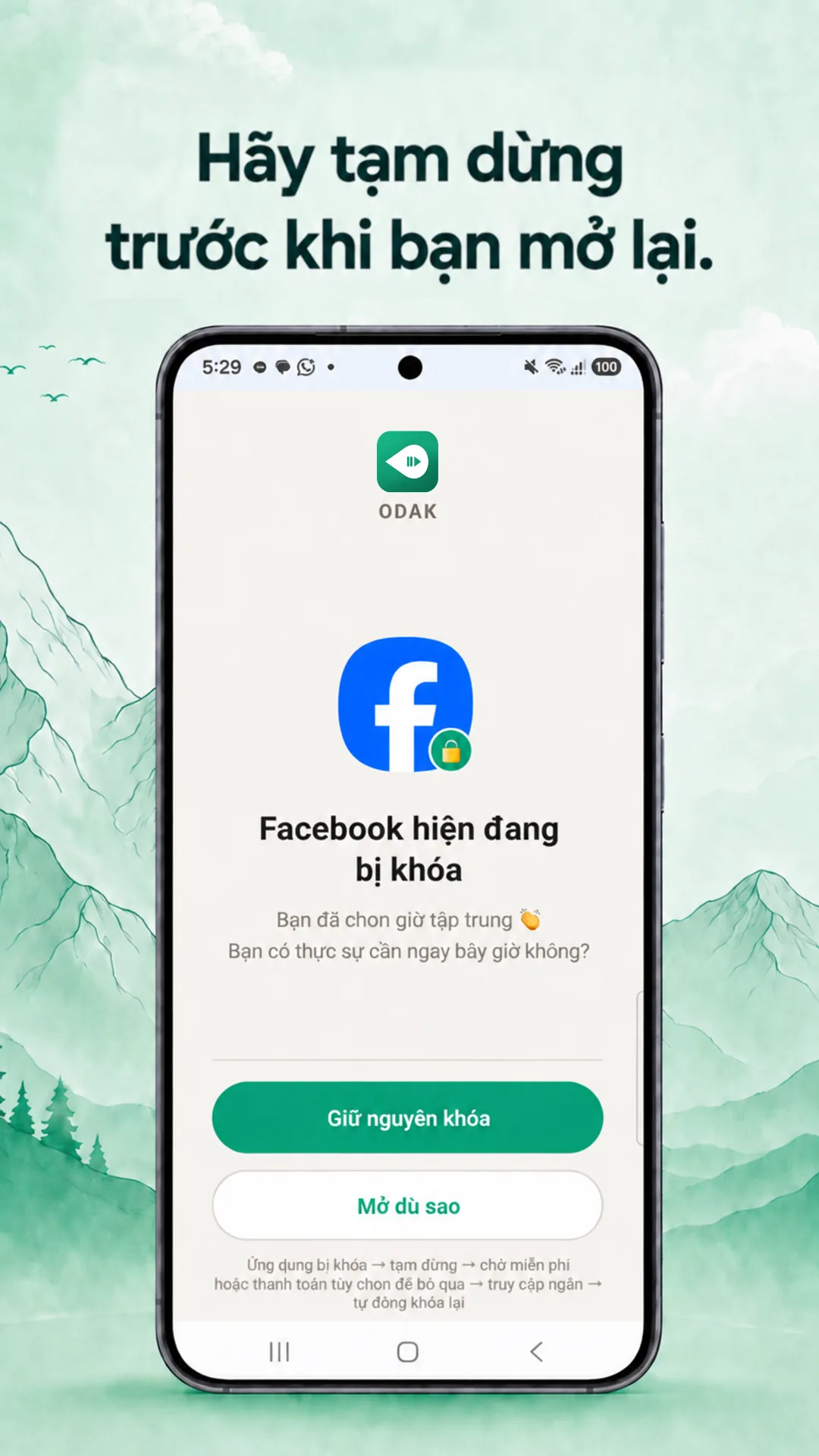 Odak Android — Tiếng Việt